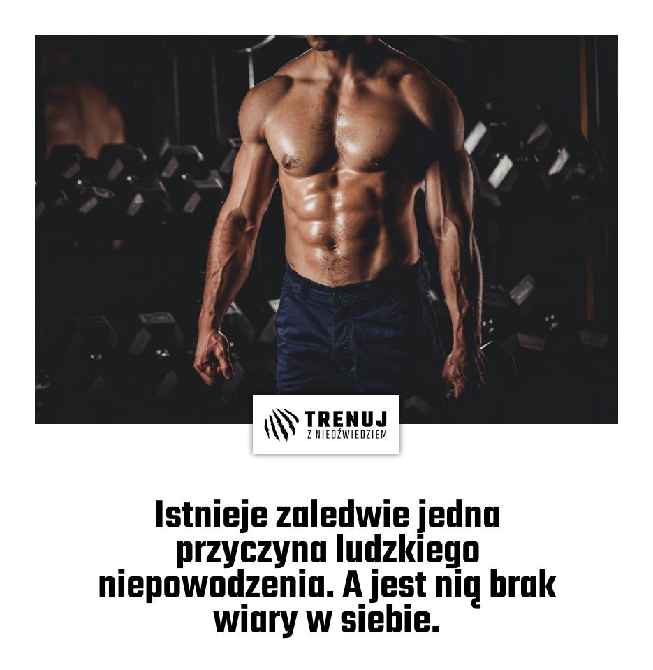 Istnieje zaledwie jedna przyczyna ludzkiego niepowodzenia. A jest nią brak wiary w siebie.