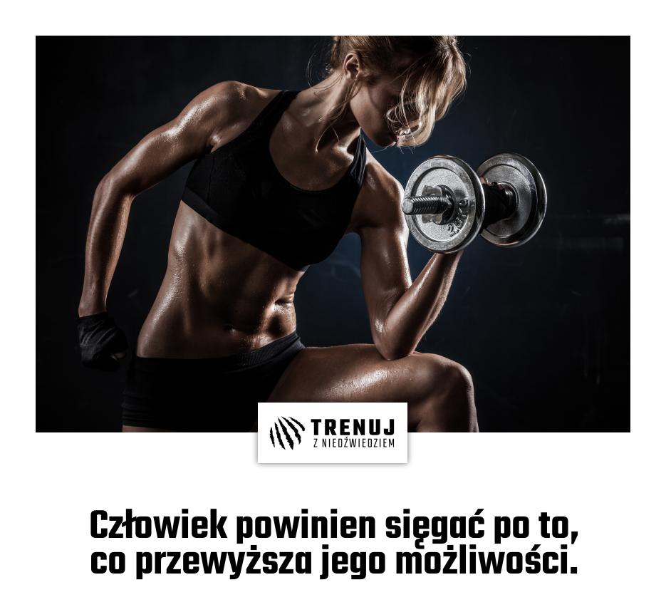 Człowiek powinien sięgać po to, co przewyższa jego możliwości.