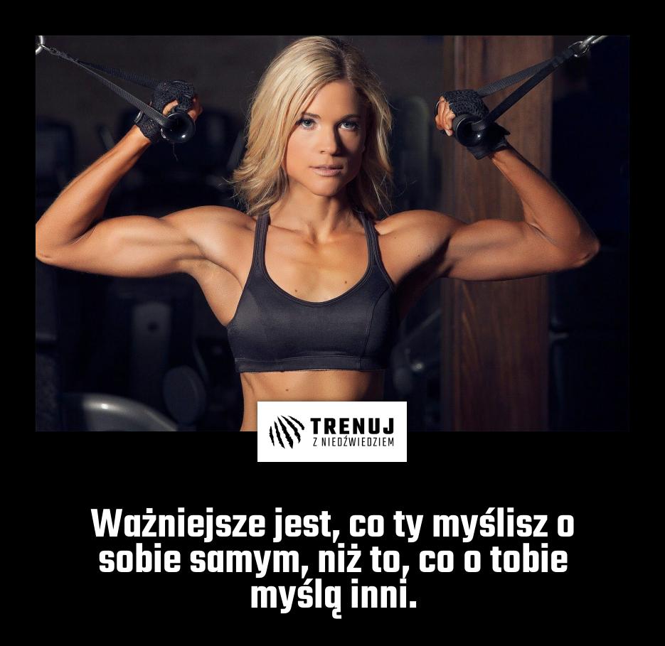 Ważniejsze jest, co ty myślisz o sobie samym, niż to, co o tobie myślą inni.