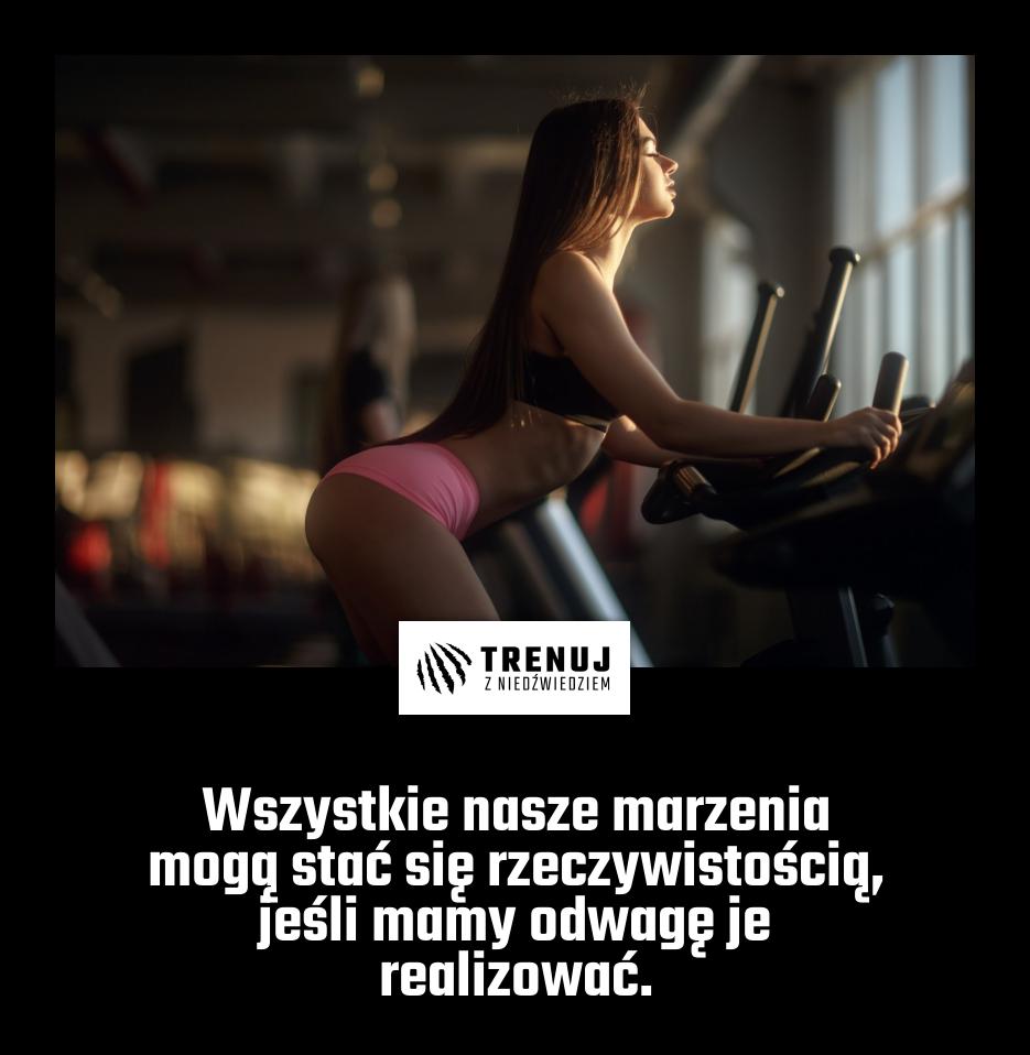 Wszystkie nasze marzenia mogą stać się rzeczywistością, jeśli mamy odwagę je realizować.