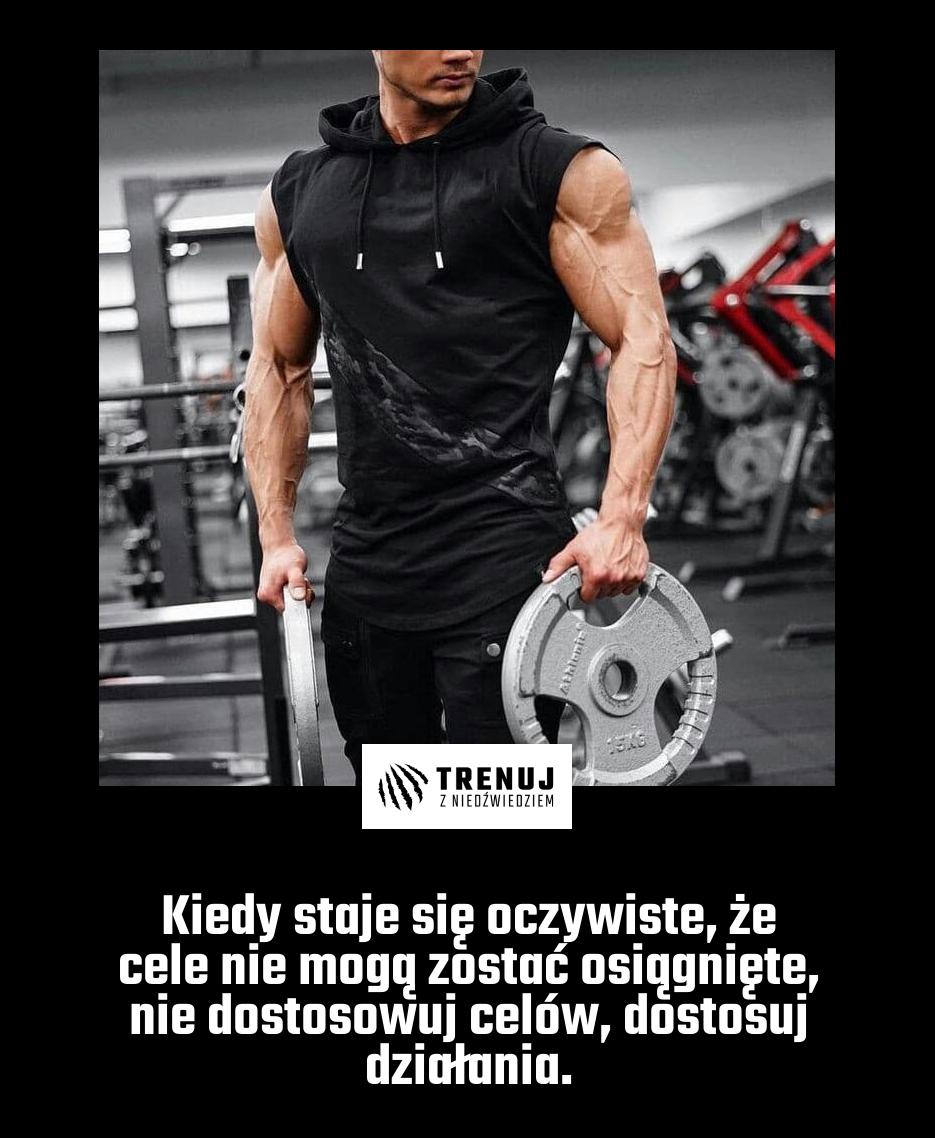 Kiedy staje się oczywiste, że cele nie mogą zostać osiągnięte, nie dostosowuj celów, dostosuj działania.