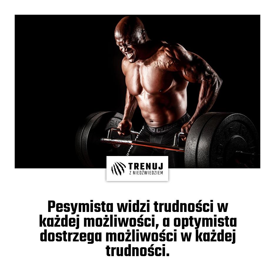 Pesymista widzi trudności w każdej możliwości, a optymista dostrzega możliwości w każdej trudności.