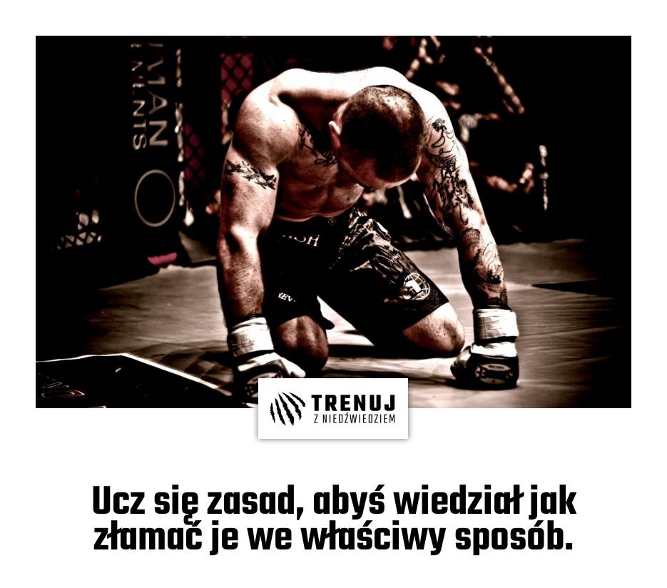 Ucz się zasad, abyś wiedział jak złamać je we właściwy sposób.