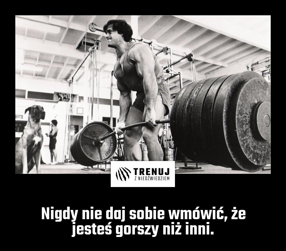 Nigdy nie daj sobie wmówić, że jesteś gorszy niż inni.
