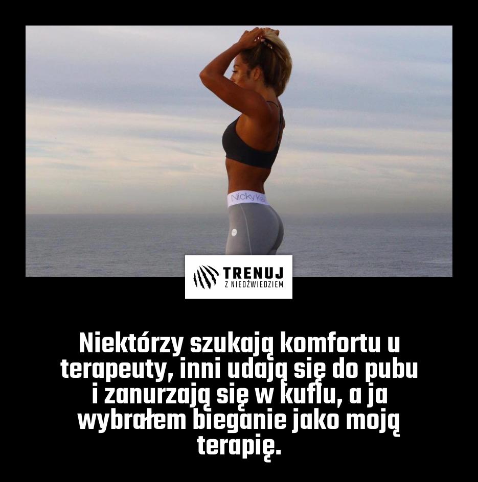Niektórzy szukają komfortu u terapeuty, inni udają się do pubu i zanurzają się w kuflu, a ja wybrałem bieganie jako moją terapię.