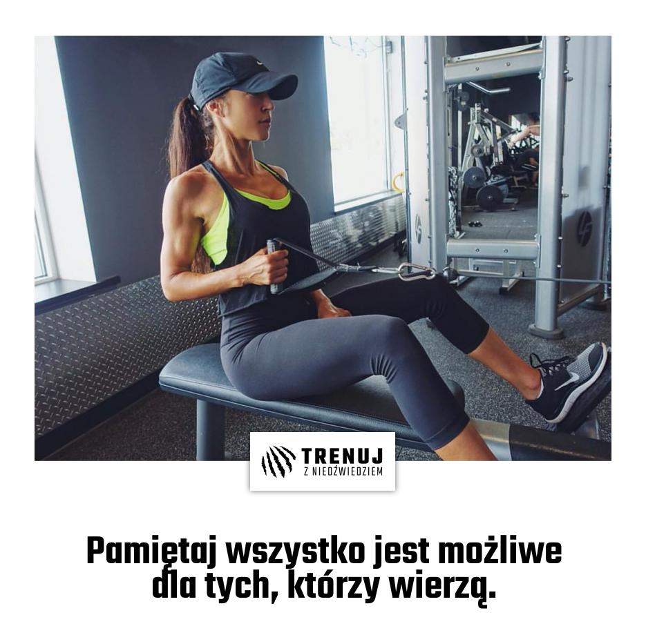 Pamiętaj wszystko jest możliwe dla tych, którzy wierzą.