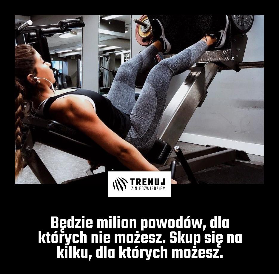Będzie milion powodów, dla których nie możesz. Skup się na kilku, dla których możesz.
