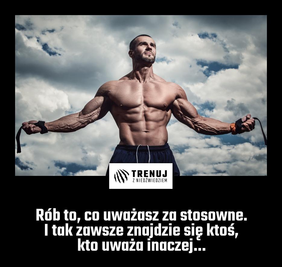 Rób to, co uważasz za stosowne. I tak zawsze znajdzie się ktoś, kto uważa inaczej…