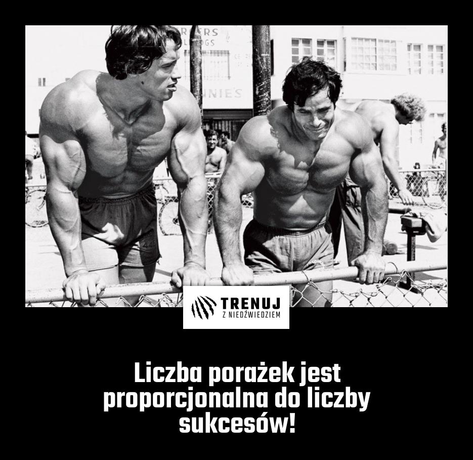 Liczba porażek jest proporcjonalna do liczby sukcesów!